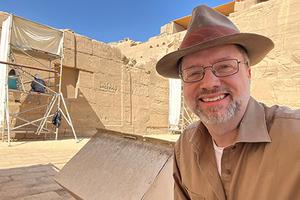 Andrews University Archaeologist Returns to Egypt - To continue work on Great Hypostyle Hall project